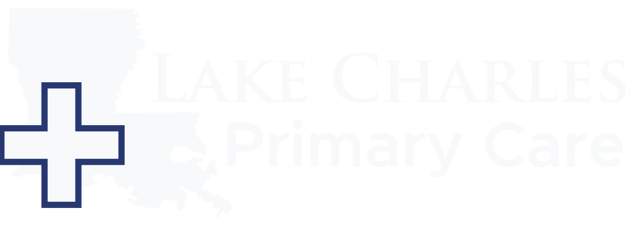 Lake Charles Primary Care Logo - Dark Mode